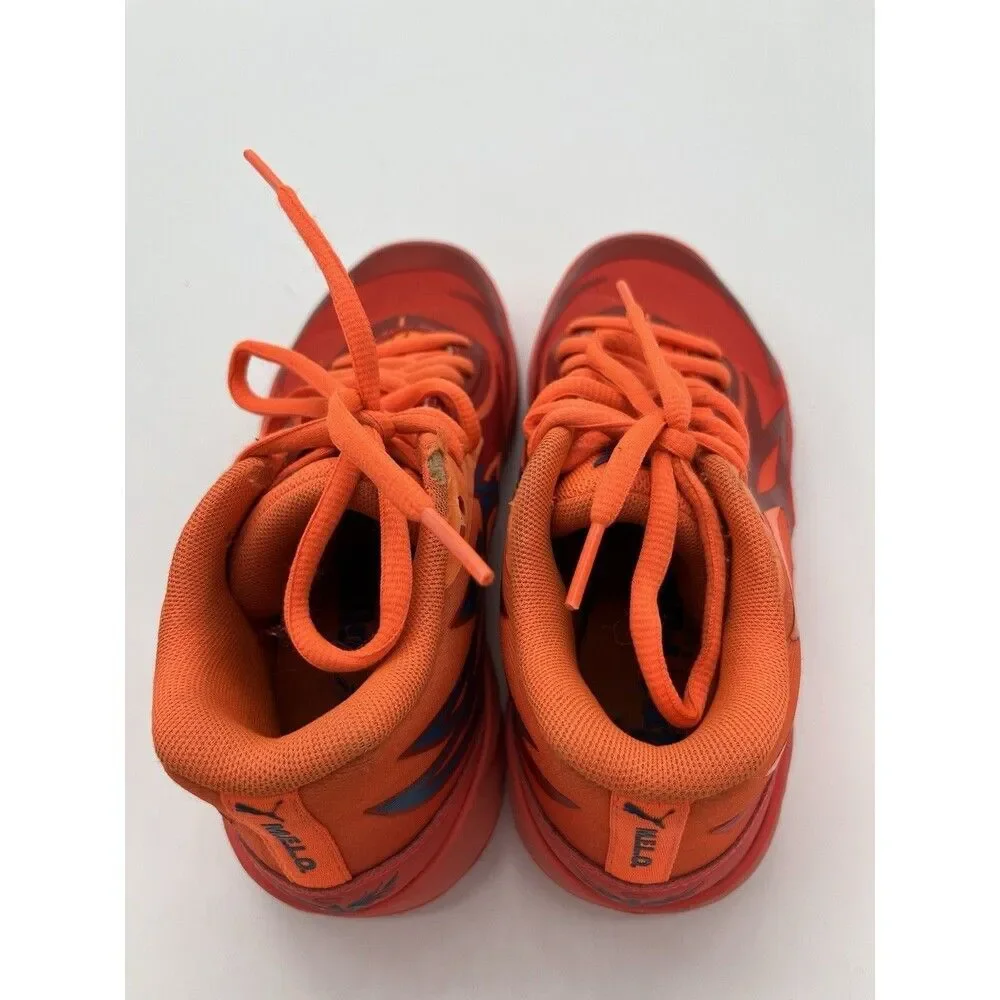 Size 6  - PUMA MB.02 LaMelo Ball - Fiery Coral - Ultra Orange 377403-01